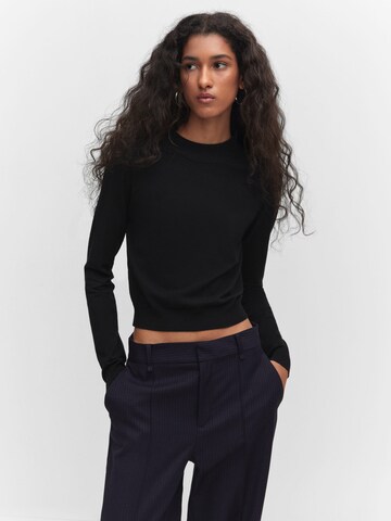 Pull-over 'Koris' MANGO en noir : devant