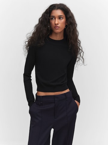 MANGO Sweater 'Koris' in Black: front