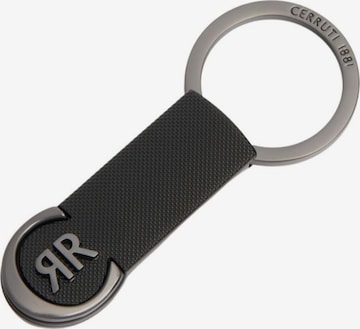 Porte-clés CERRUTI 1881 en gris : devant