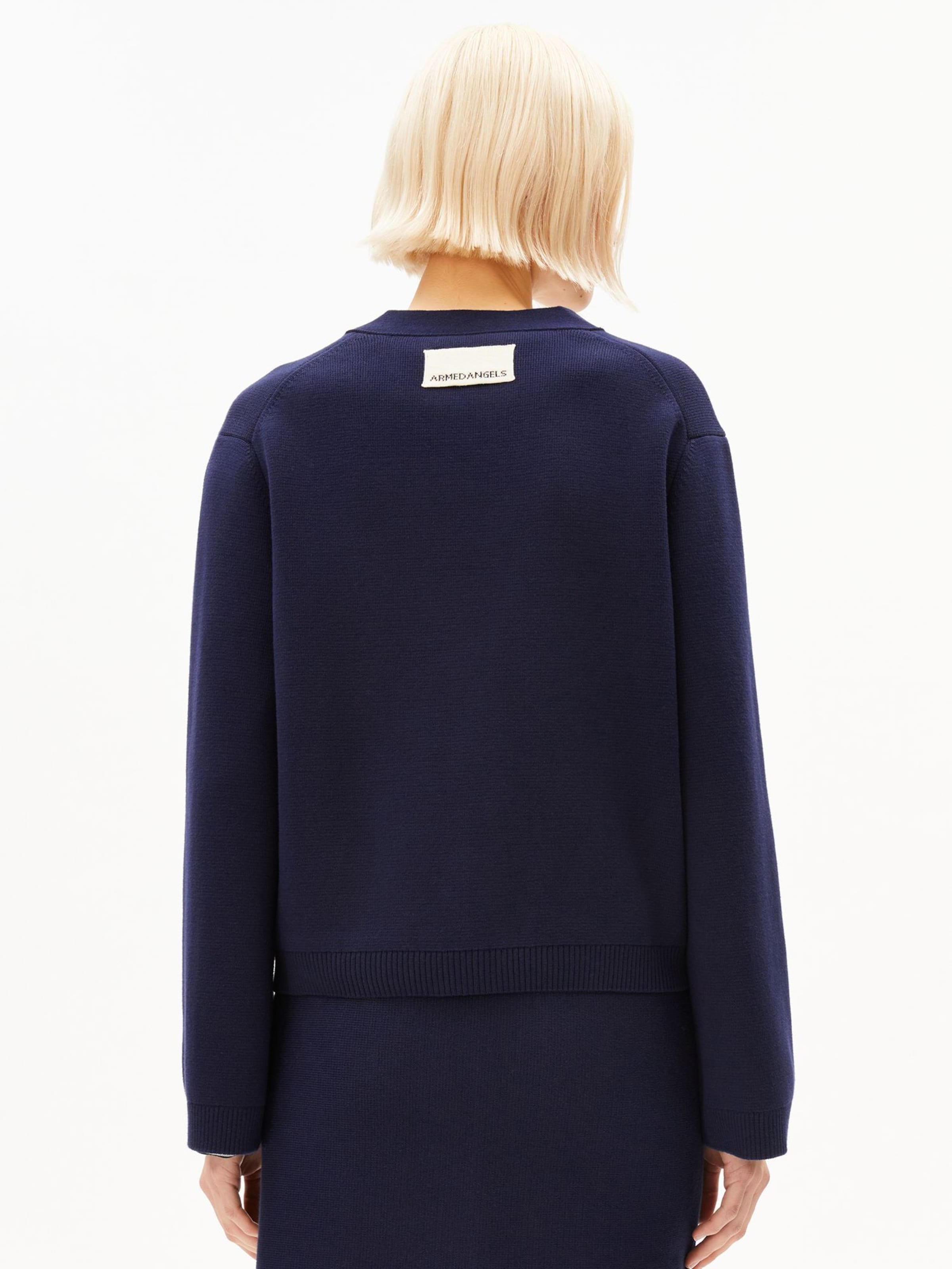 ARMEDANGELS Strickjacke COMPACT in Blau