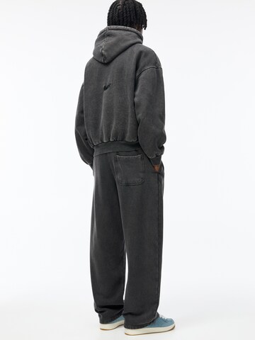Loosefit Pantalon Pull&Bear en gris