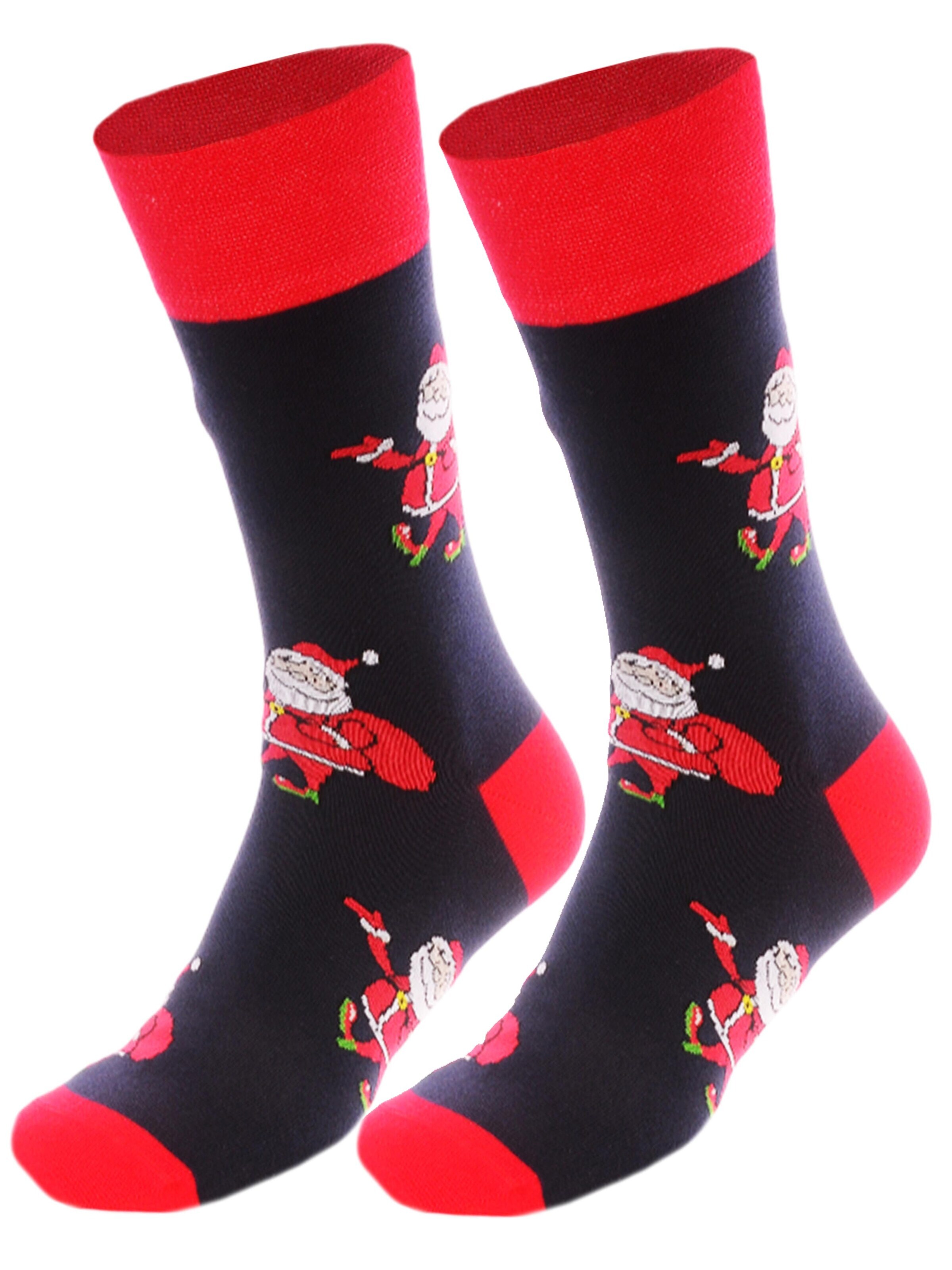 La Bortini Socks in Blue: front
