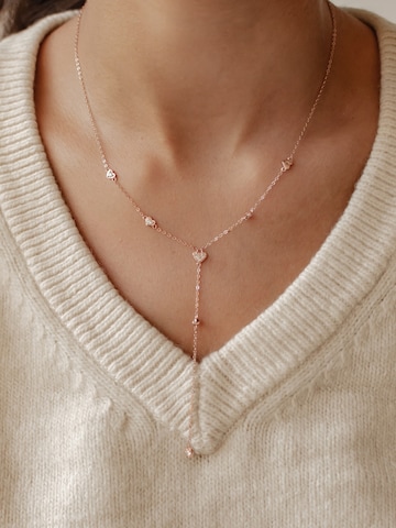 Hey Happiness Necklace 'Cherish' in Gold: front