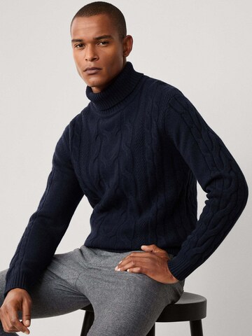 Hackett London Pullover in Blau