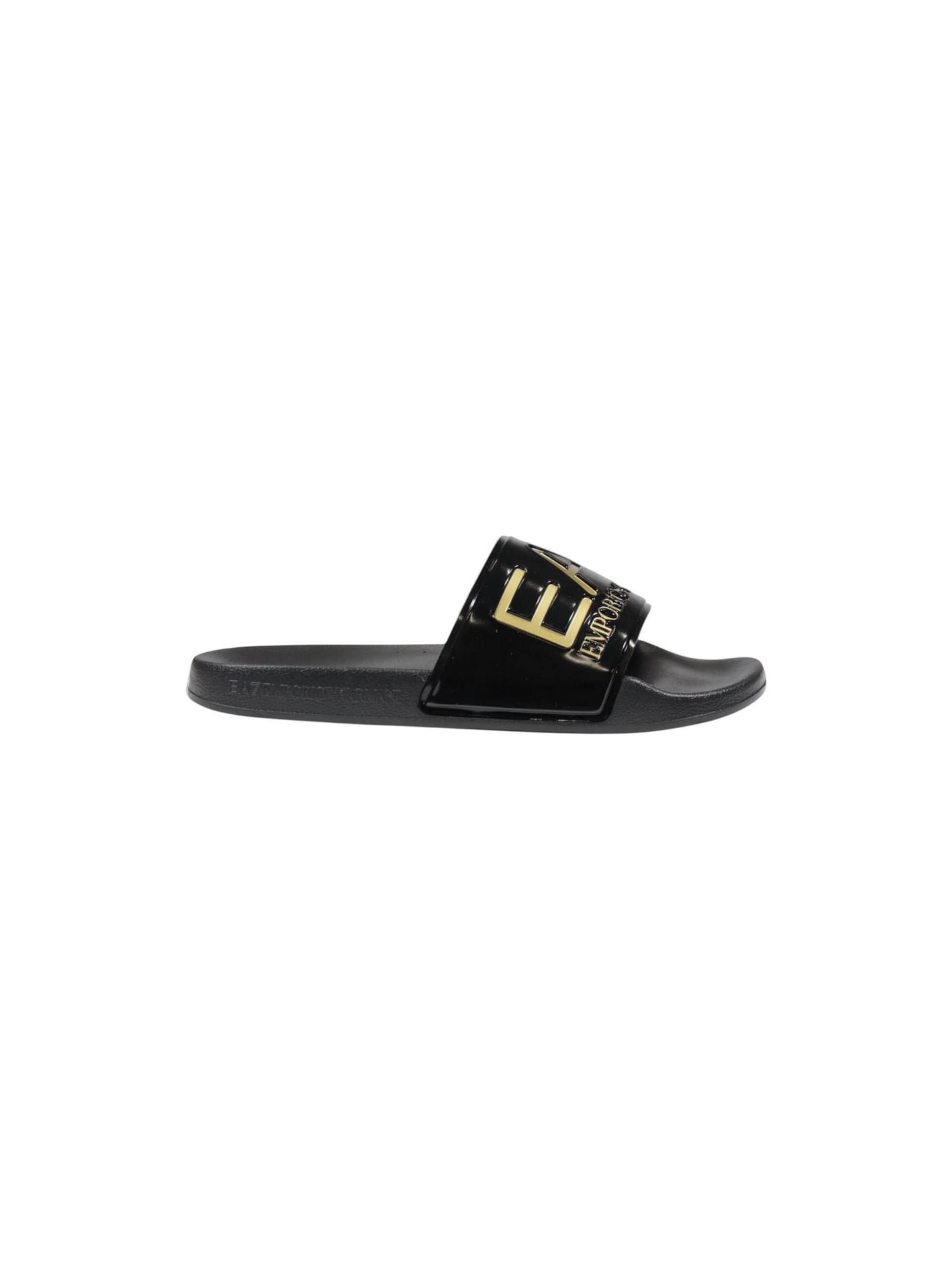 Zoccoletto '7X000108 AF15118' di EA7 Emporio Armani in nero: frontale
