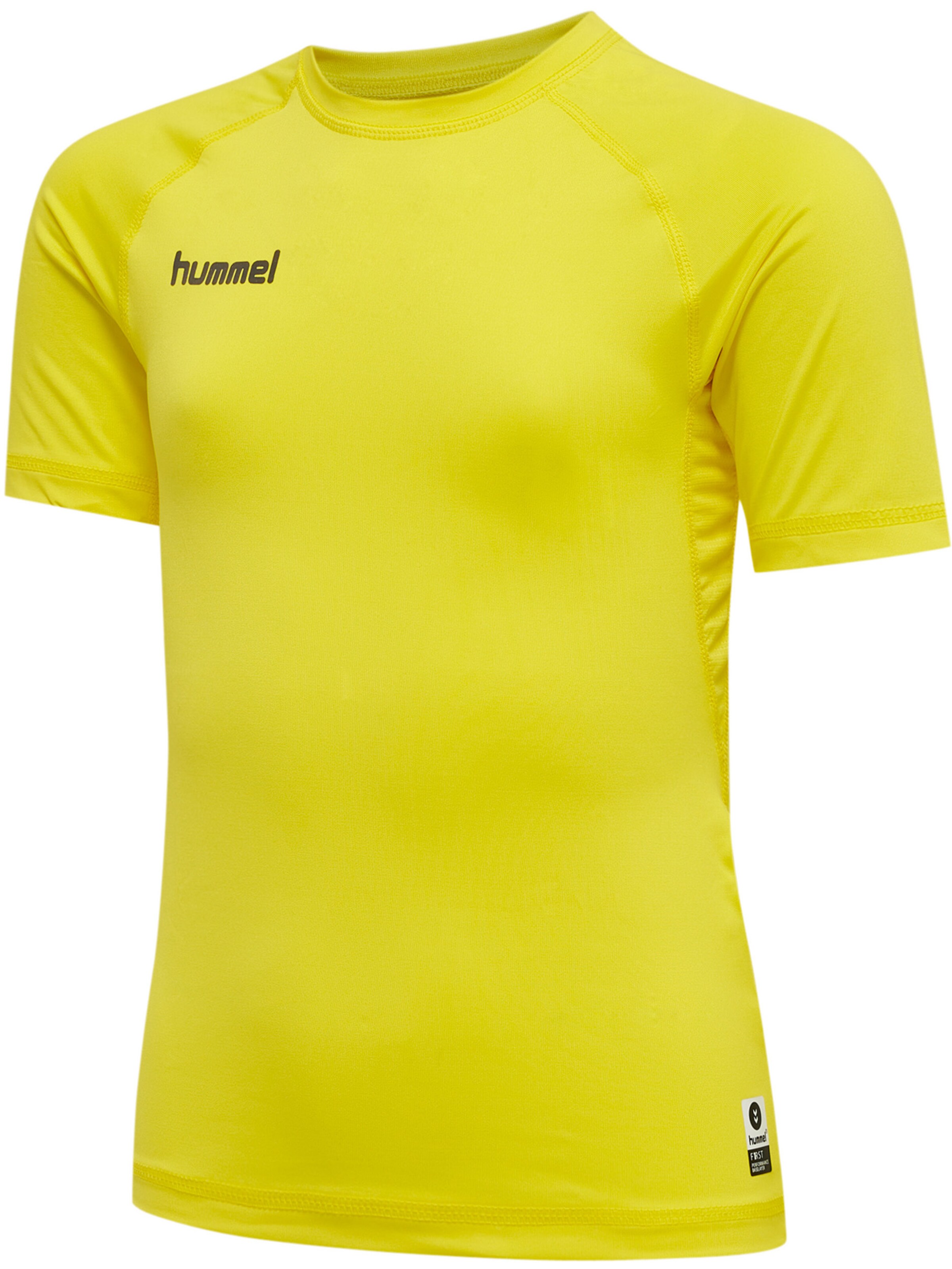 Hummel Functioneel shirt in Geel