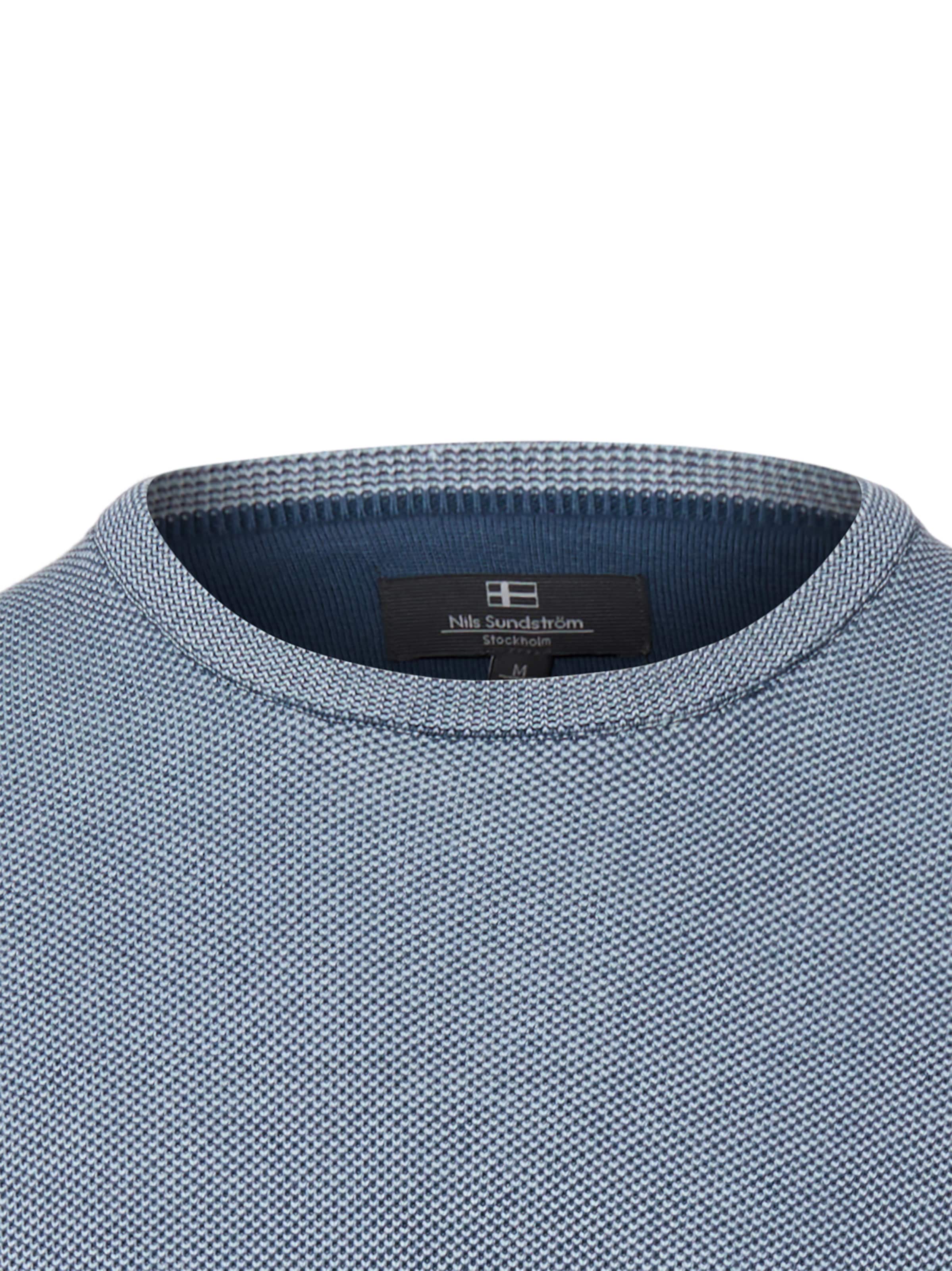 Pull-over Nils Sundström en bleu