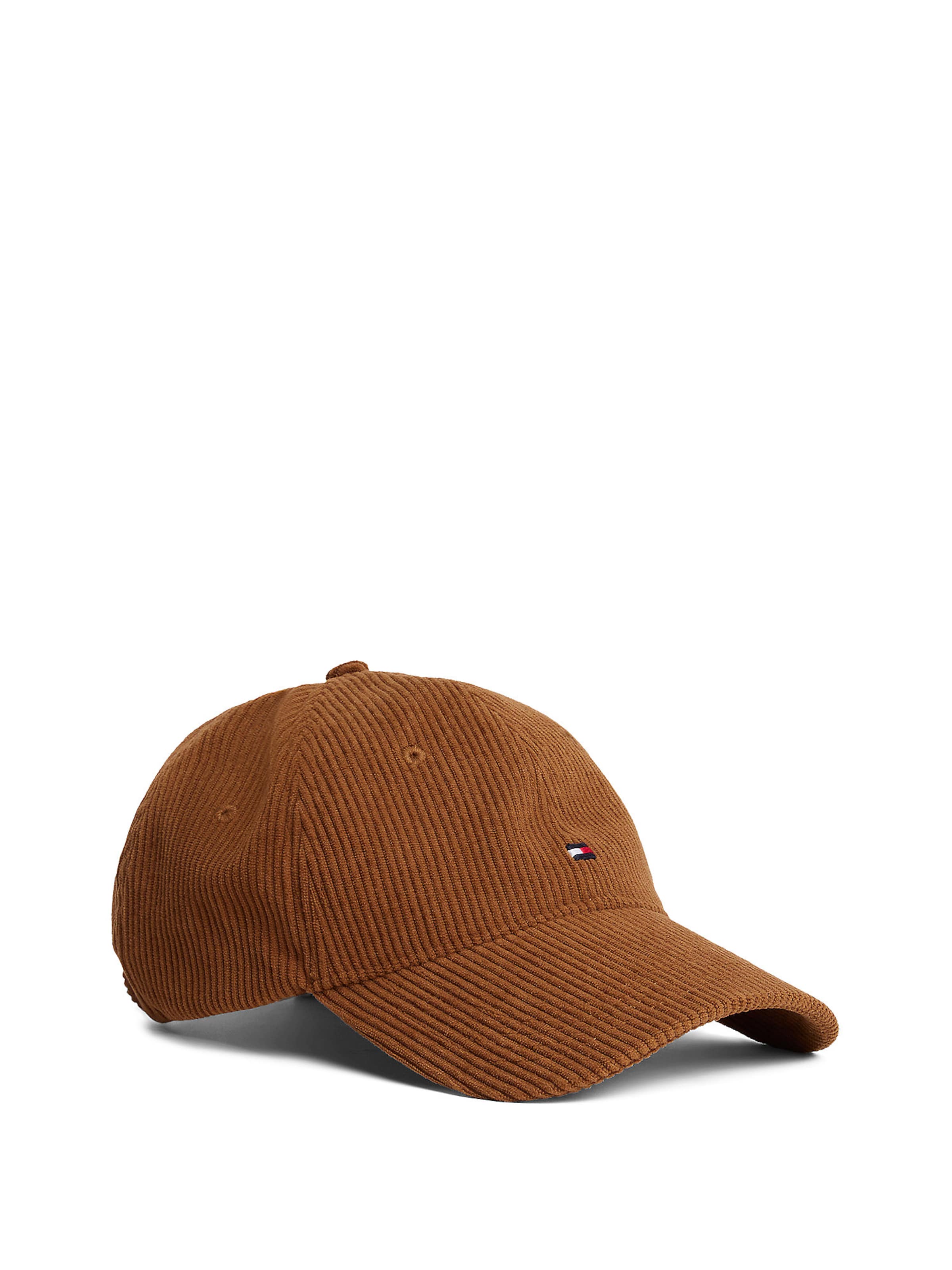 TOMMY HILFIGER Cap in Brown: front