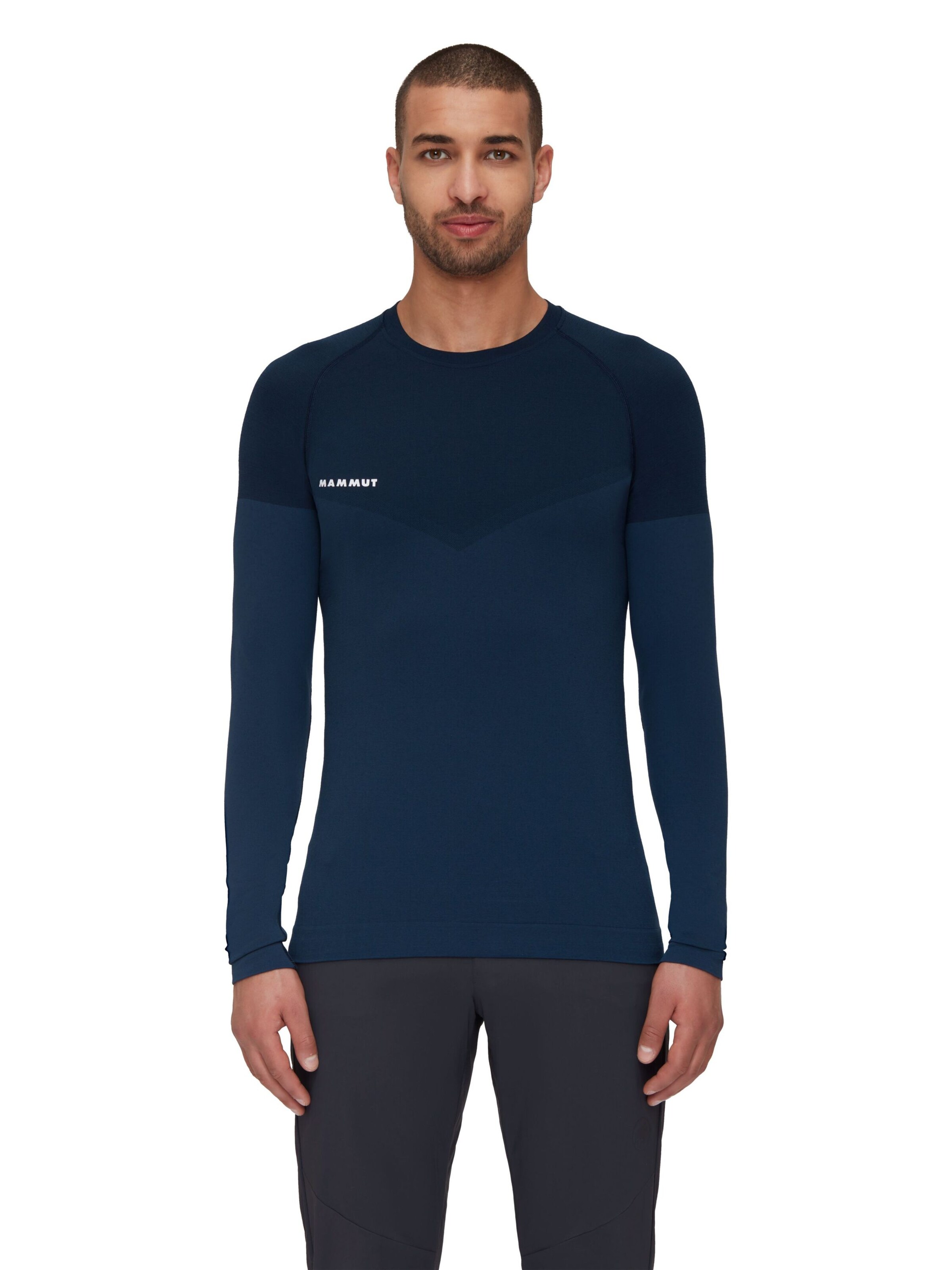 MAMMUT Funktionsshirt ‘Trift’ in Blau: Vorderseite