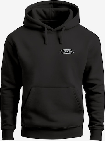 Neverless Sweatshirt 'Butterfly Change' in Schwarz: Vorderseite