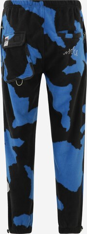 Effilé Pantalon 'BACK AT YOU' Grimey en bleu