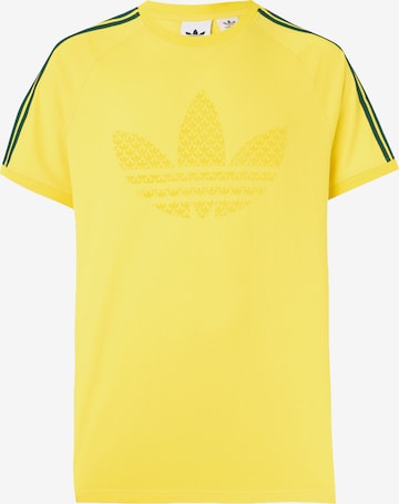 ADIDAS ORIGINALS Футболка в Желтый: спереди