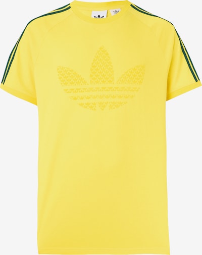 ADIDAS ORIGINALS Majica veličine S u žuta / tamno zelena, Pregled proizvoda