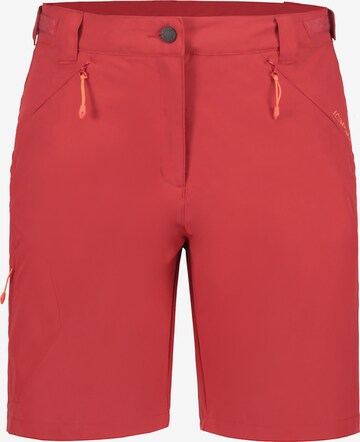 ICEPEAK Regular Sporthose 'BEAUFORT' in Rot: predná strana