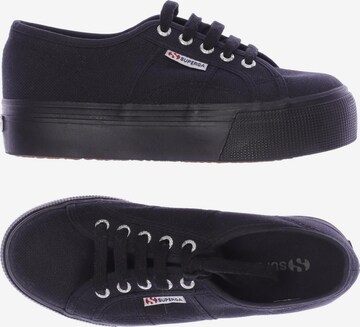 SUPERGA Sneaker 37 in Schwarz: predná strana