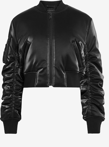 AllSaints Prehodna jakna 'CALLIE' | črna barva: sprednja stran