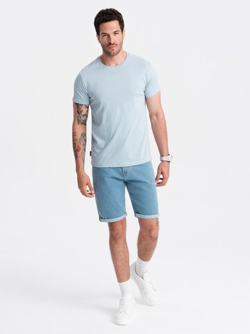 Ombre Shirt 'OM-TSBS-0146' in Blue