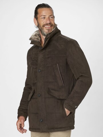 S4 Jackets Winter Jacket in Brown: front