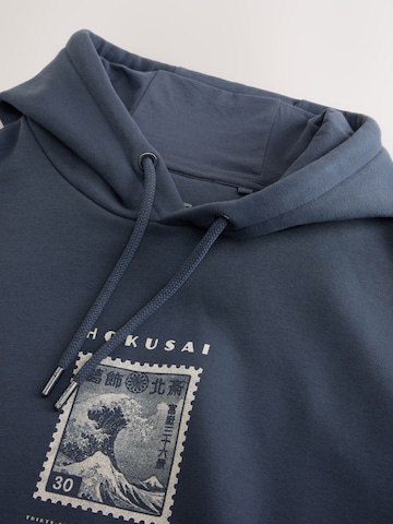 Next Tréning póló 'Hokusai' - kék