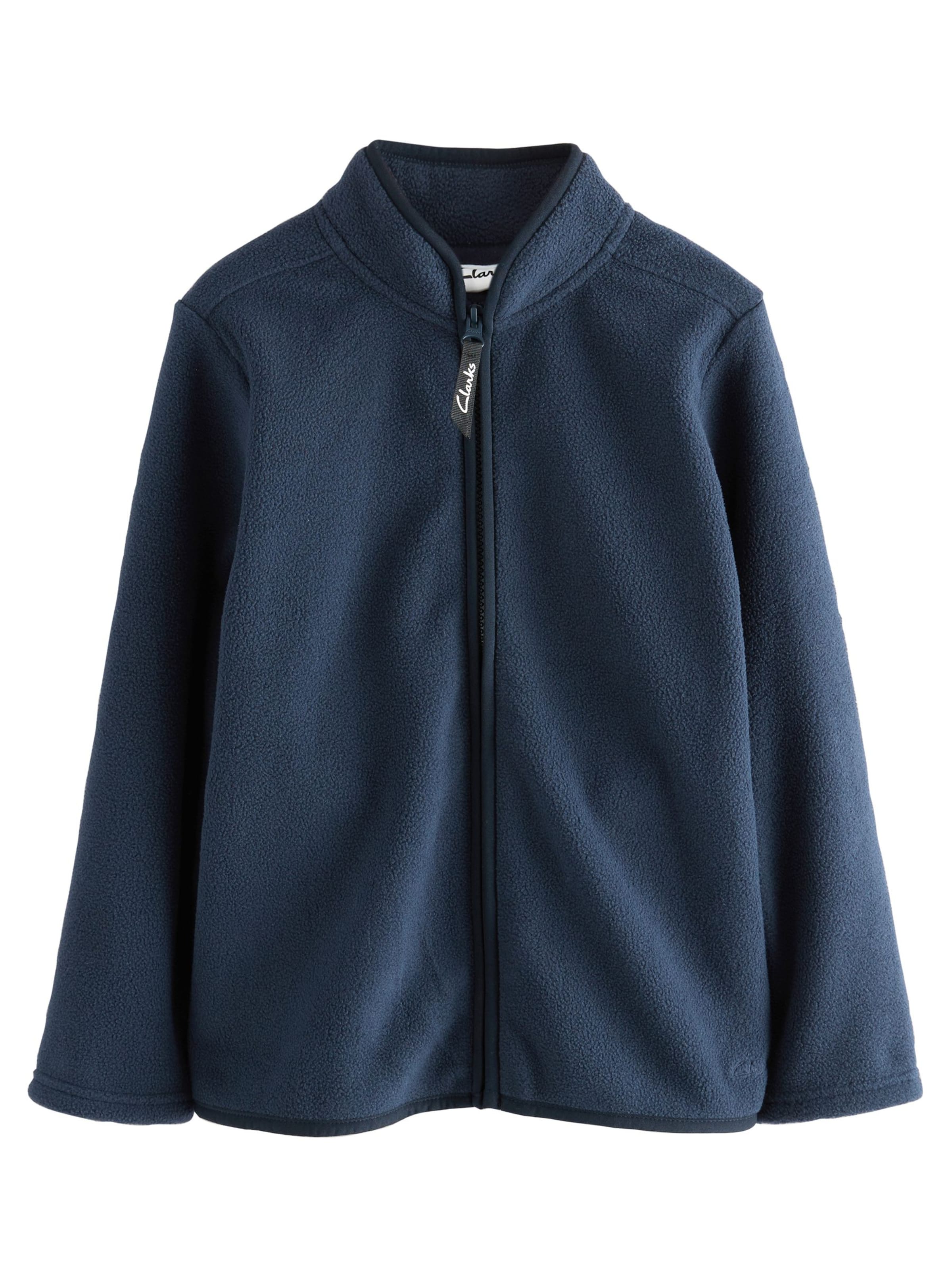 CLARKS Jopa iz flisa | modra barva: sprednja stran