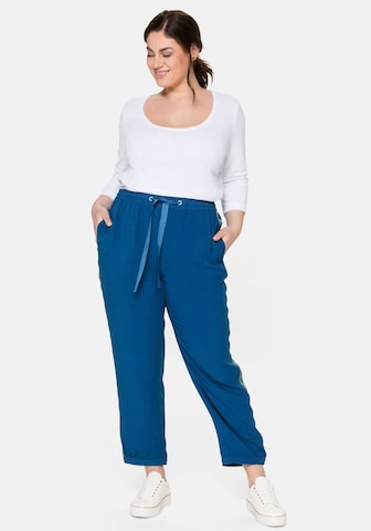 SHEEGO Tapered Pants in Blue