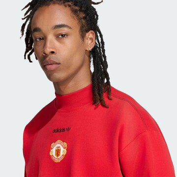 ADIDAS PERFORMANCE Sportovní mikina 'Manchester United' – červená