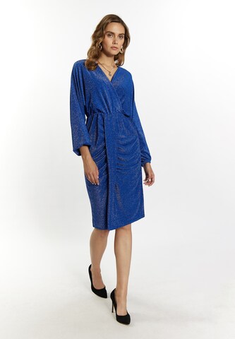 faina - Vestido en azul
