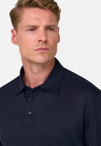 Boggi Milano Poloshirt in Blau: Vorderseite