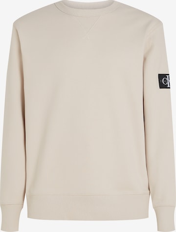 Calvin Klein Jeans - Sweatshirt em cinzento: frente