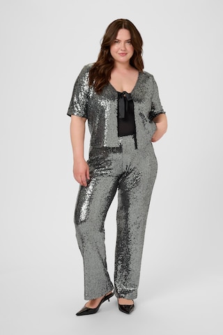 KAFFE CURVE Bolero 'KClaurie' in Silver