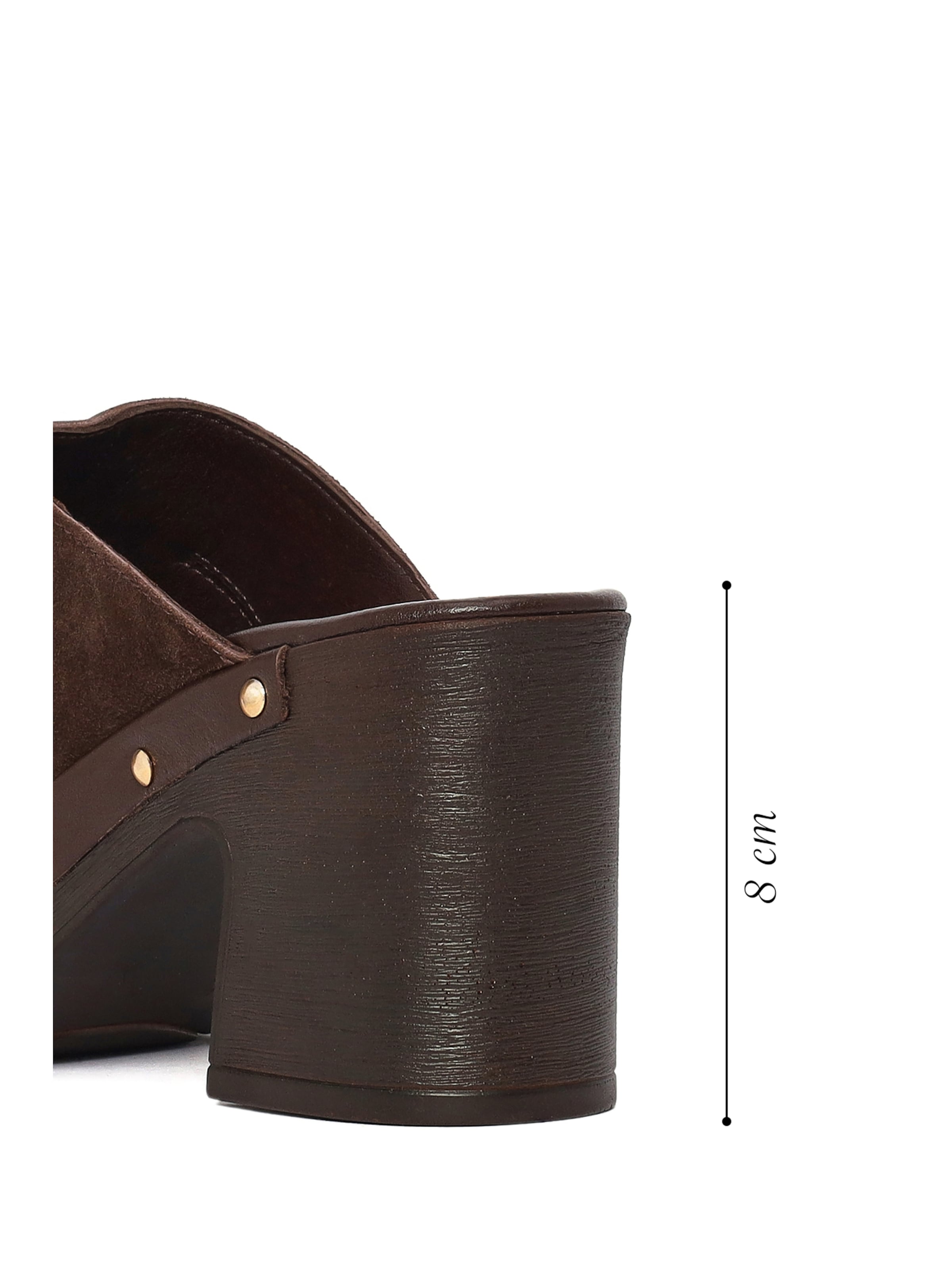 Mule Derimod en marron