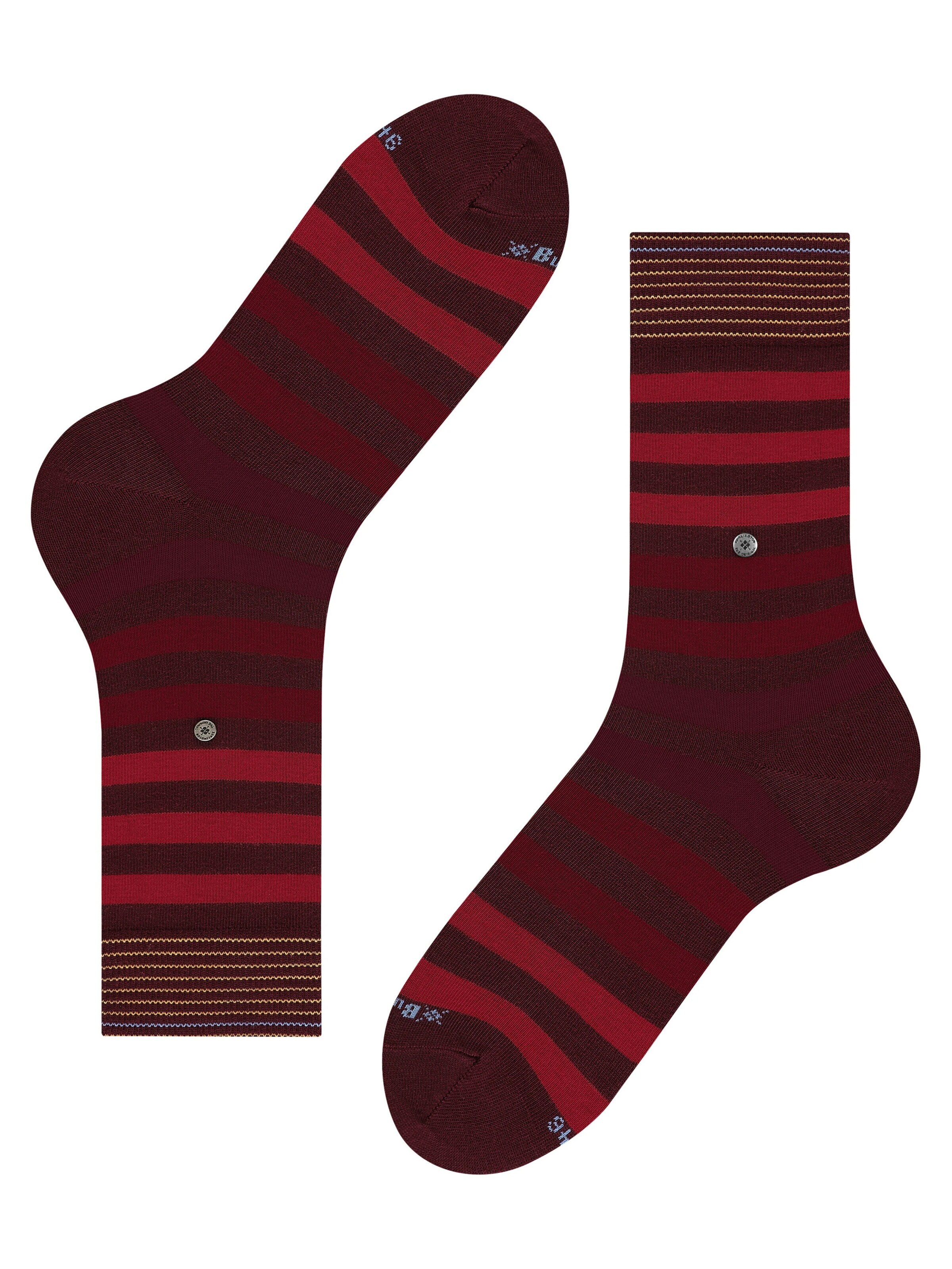BURLINGTON Socks 'Blackpool' in Orange