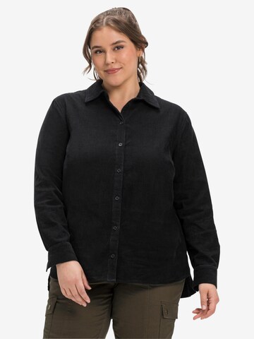 SHEEGO Bluse in Schwarz: predná strana