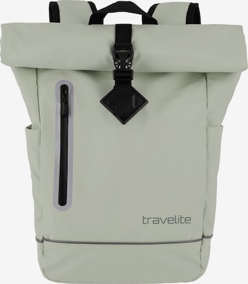 TRAVELITE Backpack 'Basics' in Green: front