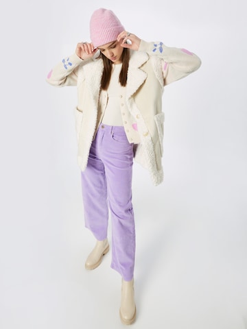 LOCAL HEROES Knit Cardigan 'CHERRY LADY' in Beige