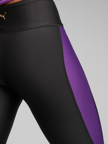 PUMA Skinny Sportbroek in Zwart