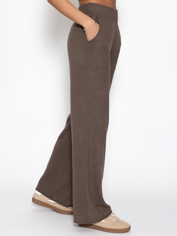 SASSYCLASSY Wide Leg Hose‌‌‌‌‌‌‌ in Grau