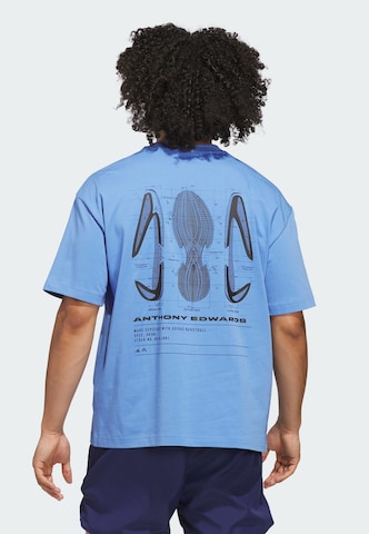ADIDAS PERFORMANCE Performance shirt 'Anthony Edwards' in Blue