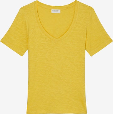 T-shirt Marc O'Polo en jaune : devant