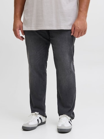 Regular Jean 'JJIGlenn JJOriginal' Jack & Jones Plus en noir : devant