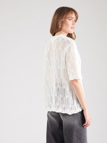 Monki Strickjacke in Weiß