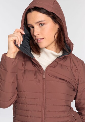 JACK WOLFSKIN Between-Seasons Coat in Brown