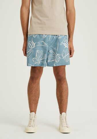 Boardshorts 'Soll Tropic' CHASIN' en bleu : devant