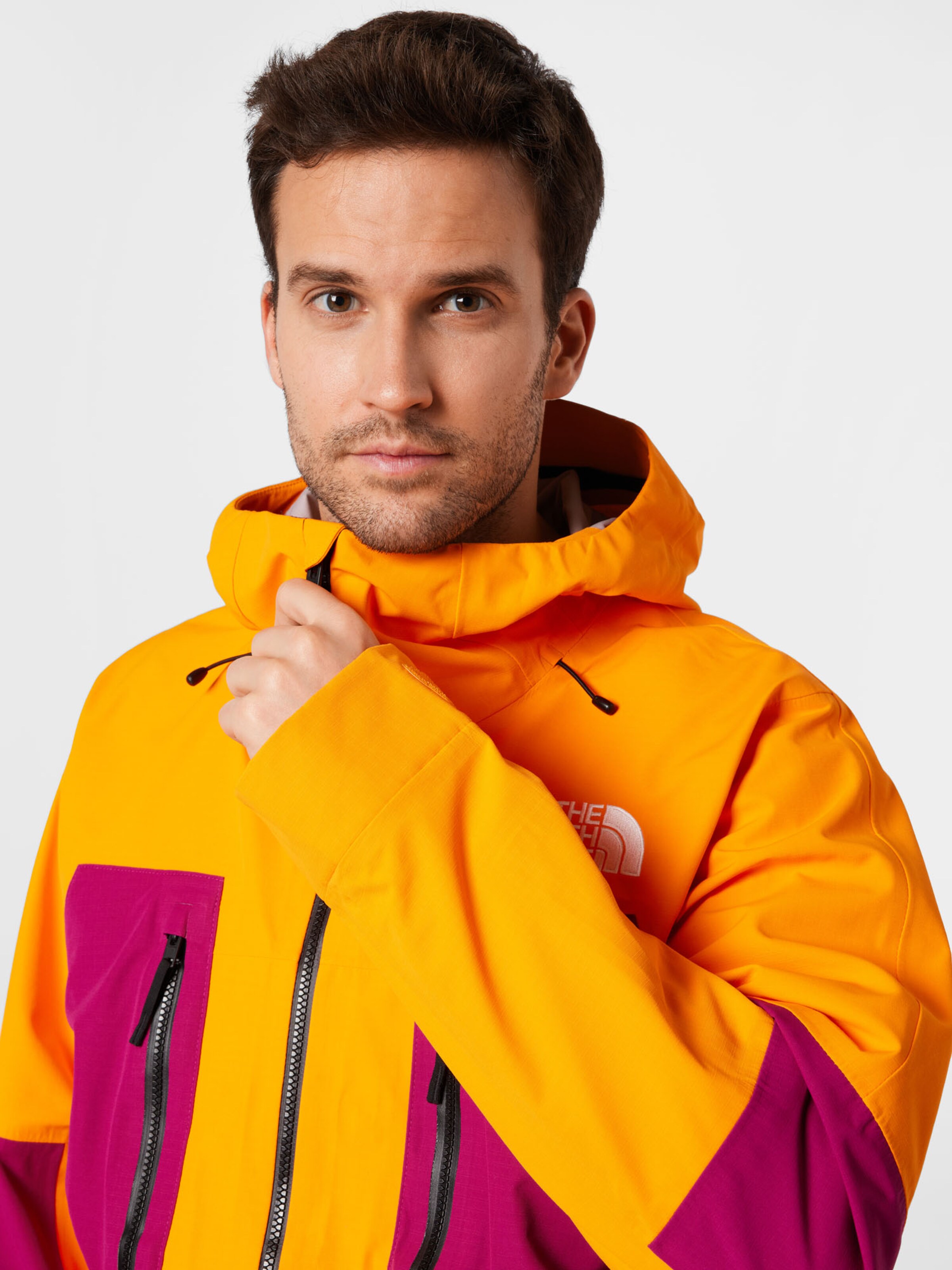 Männer Sportbekleidung THE NORTH FACE Outdoorjacke in Orange - EG23341 Männer Sportbekleidung THE NORTH FACE Outdoorjacke in Orange - EG23341