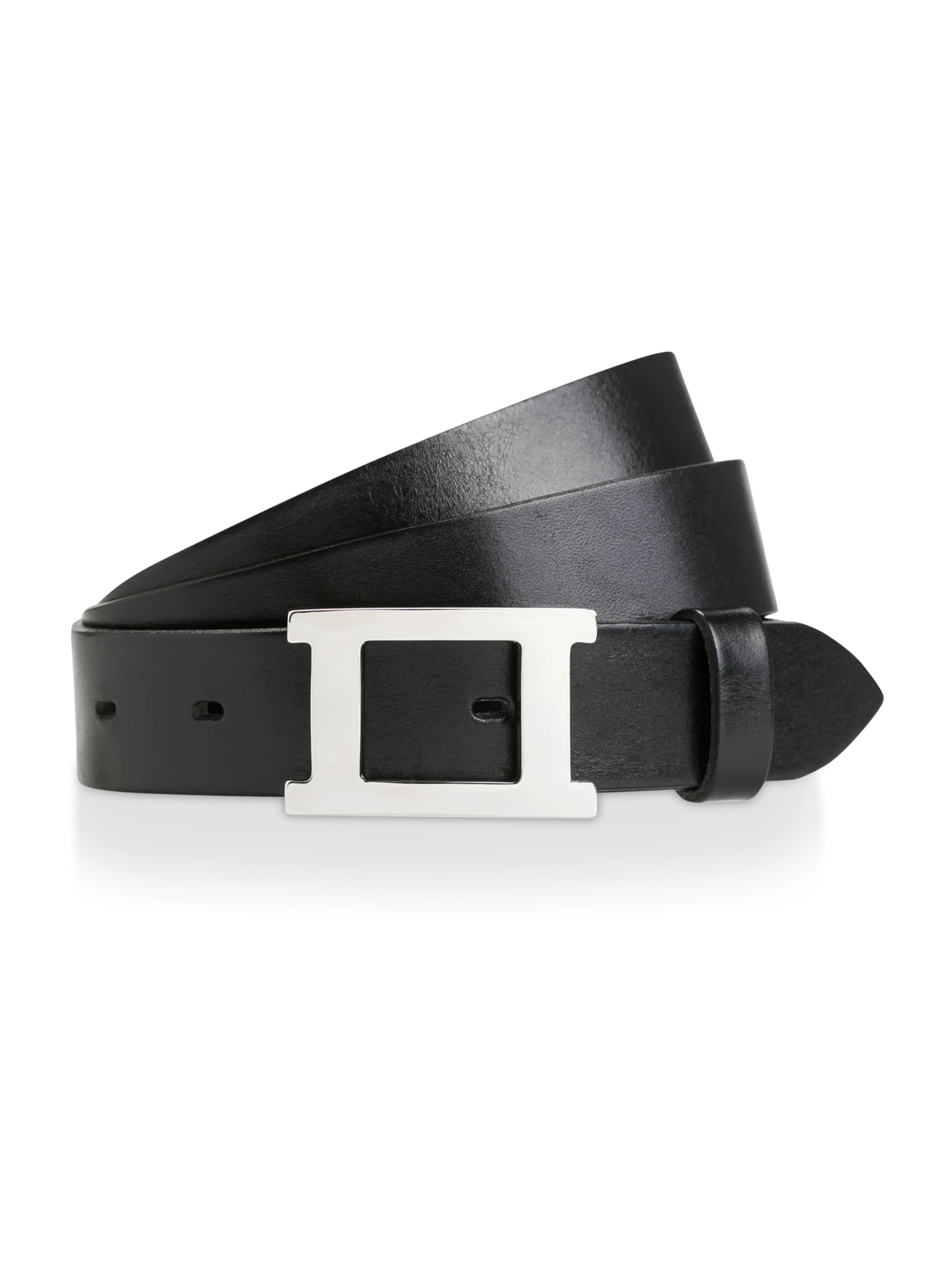 VANZETTI Opasek – černá: přední strana