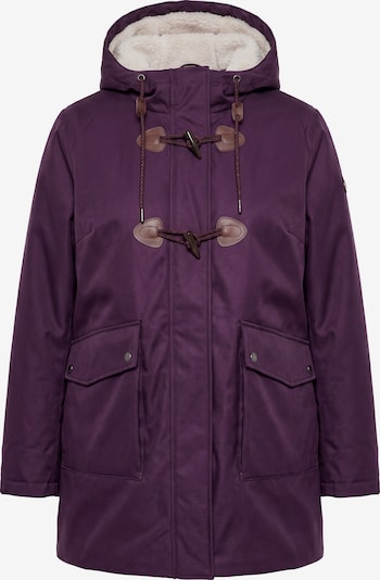 Ulla Popken Jacke in M-L in brombeer, Produktansicht