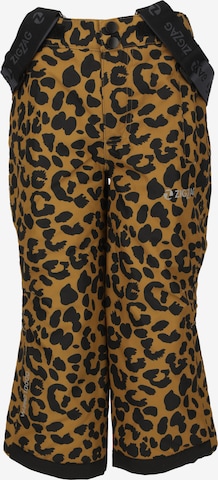 ZigZag Workout Pants 'Soho' in Brown: front