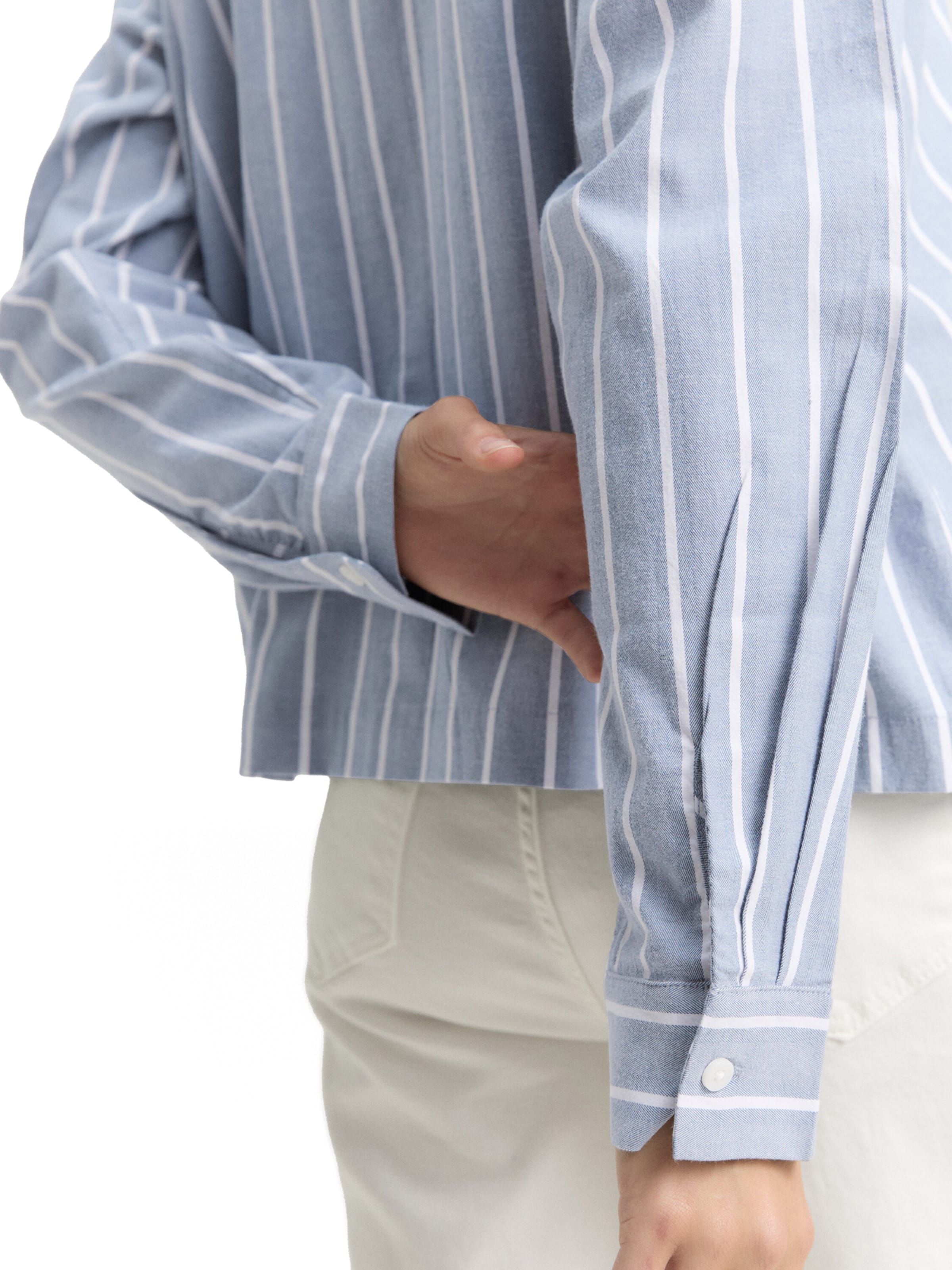 Chemisier TOM TAILOR DENIM en bleu