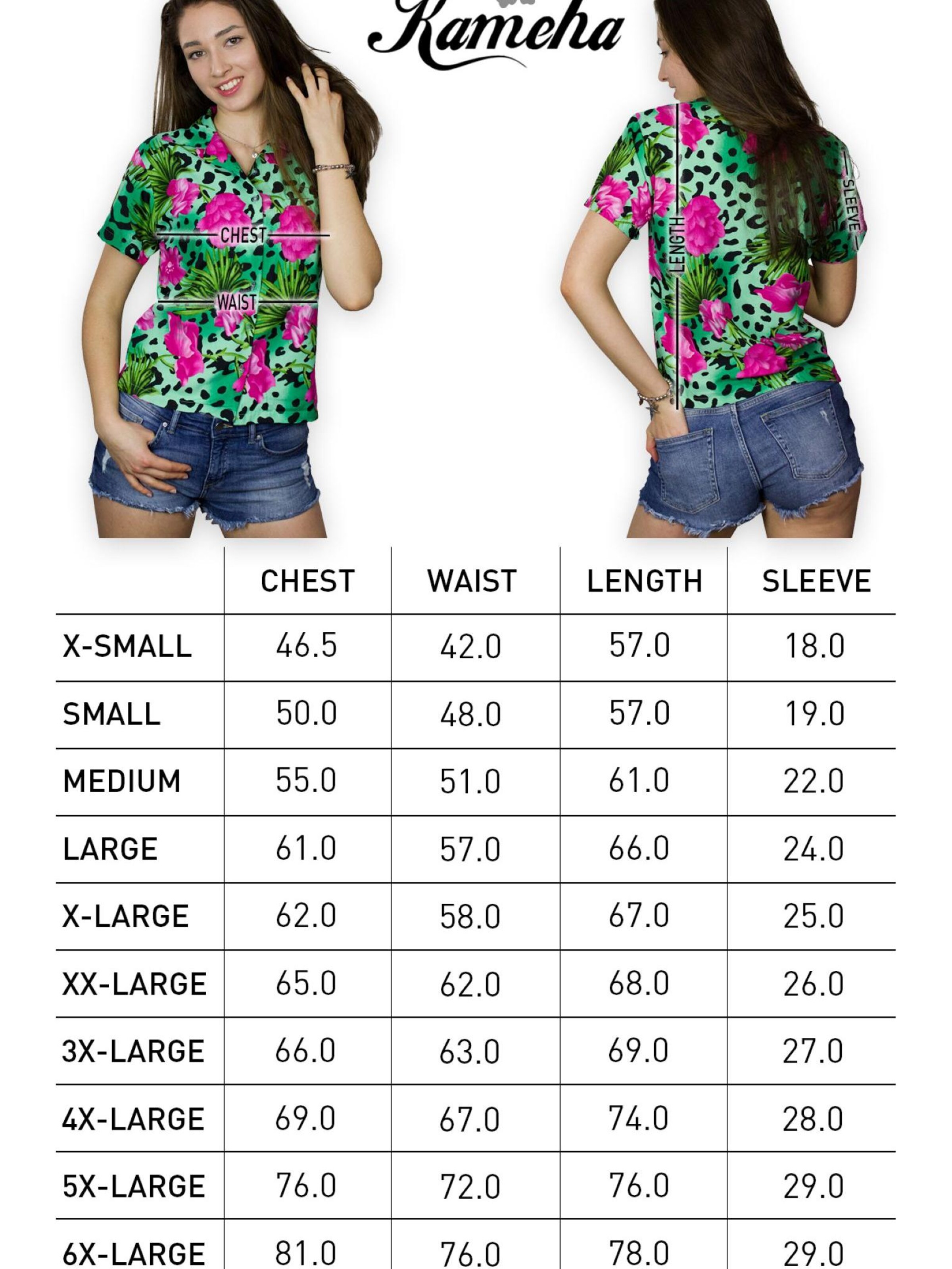 King Kameha Blouse 'Leopard Flowers' in Green