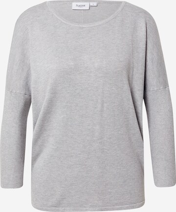 SAINT TROPEZ Pullover 'Mila' i grå: forside